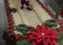 lindas flores navideñas a crochet para decorar y celebrar