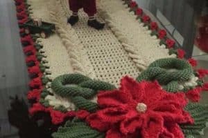 lindas flores navideñas a crochet para decorar y celebrar