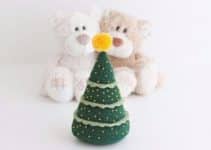 diseños de pinitos de navidad al crochet para decorar todo