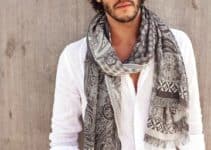 los diseños de bufandas para hombre en tendencia este 2018