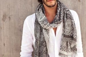 los diseños de bufandas para hombre en tendencia este 2018