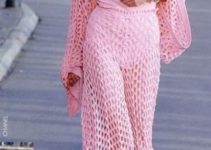 frescura y belleza con los pantalones tejidos a crochet