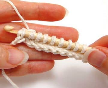 crochet tunecino paso a paso simple