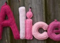 conoce sobre los nombres tejidos a crochet para decorar