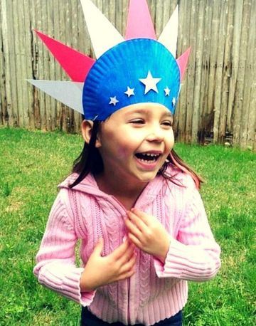 sombreros creativos para niños americano
