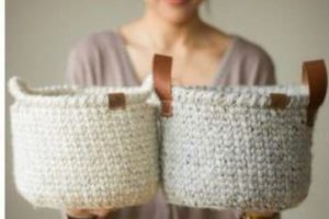 mira unos tejidos artesanales a crochet funcionales y lindos