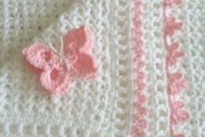 colchitas para bebe a crochet hembra