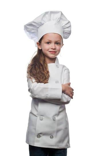 gorros de chef para niños clasicos
