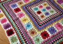 tapetes de crochet cuadrados para todos los gustos