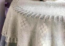 manteles tejidos a crochet para distintos tipos de mesas