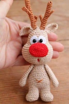muñecos tejidos a crochet paso a paso navideños