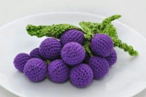 frutas tejidas a crochet patrones gratis