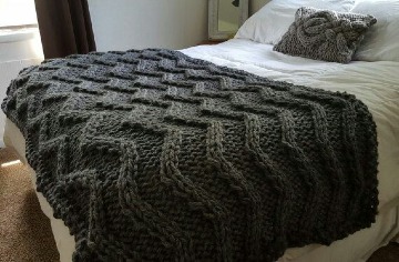 ideas de como hacer una manta de lana