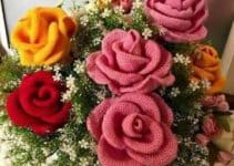 consejos sencillos de como hacer rosas tejidas en 3d