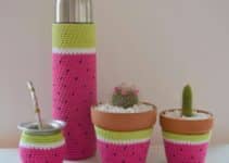 4 ideas para decoracion en crochet para el hogar