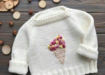 5 pasos de como hacer un sueter tejido para niña