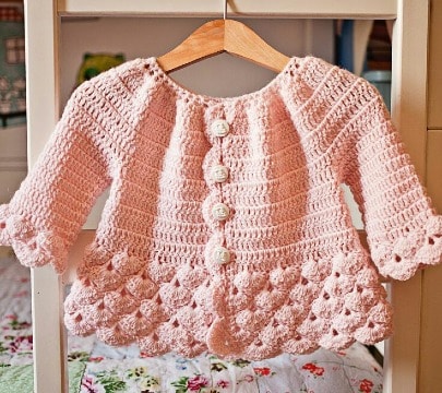 hermosas chambritas tejidas a crochet