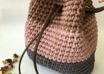 4 sencillos modelos de bolsos tejidos a crochet