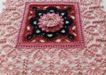 tapetes a crochet cuadrados para decorar 2 cuartos