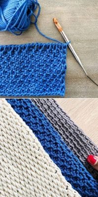 tipos de puntos tejidos a crochet paso a paso
