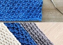 como hacer 4 puntos tejidos a crochet paso a paso