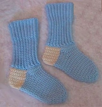 calcetines de lana para niños faciles de hacer