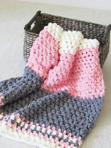 diseños de mantas tejidas a crochet