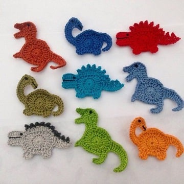 figuras tejidas a crochet para niños