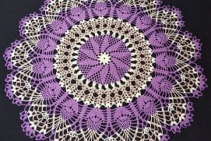 comk hacer carpetas en crochet redondas