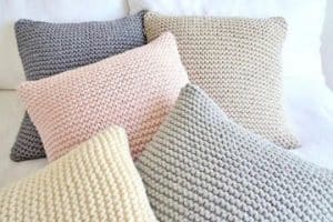 como hacer elegantes almohadas tejidas a crochet 2019