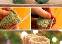 geniales diseños 2019 en medias de navidad en crochet
