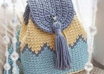 4 coloridas mochilas tejidas con totora muy sencillo