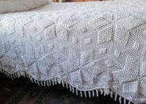 puntos y diseños de cubrecamas tejidos a crochet 2019