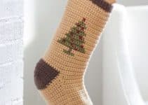 5 pasos para hacer sencillas medias navideñas en crochet