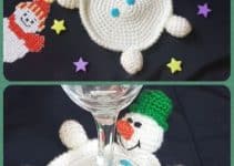 4 originales diseños de posavasos a crochet navideños