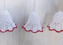 3 pasos para hacer campanas de navidad a crochet