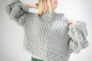 jerseys de lana hechos a mano juveniles