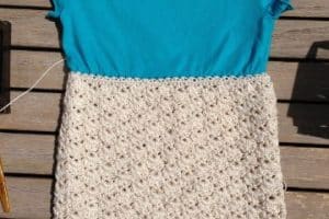 geniales diseños de poleras a crochet para niñas 2020
