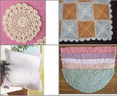 trabajos en crochet para el hogar decorativos