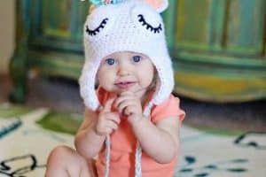 3 ideas en gorros tejidos de unicornio para niña de 4 años
