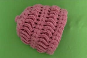 geniales diseños en gorros a crochet en 3d para niños
