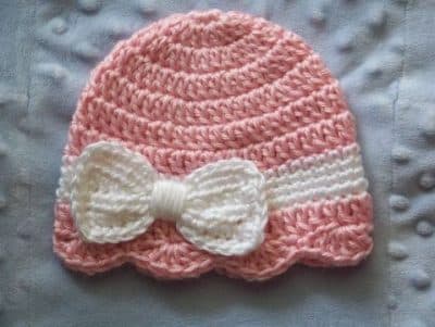 4 Diseños Tiernos En Gorros A Crochet Para Bebes