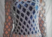 diseños de blusas caladas a crochet con 100 gramos de hilo