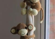 4 diferentes muñecos de crochet amigurumis para regalar