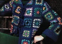 casacas tejidas a crochet con muestras granny 2021