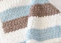 originales cobijas para bebe tejidas en crochet 4 puntadas
