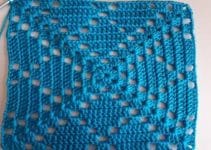 4 patrones de cuadros tejidos a crochet para mantel comedor