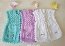 ideas para tejer chalecos de lana para niños