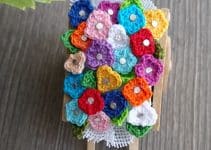 3 ideas de flores tejidas a crochet faciles