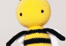 4 ideas para tejer una abeja a crochet